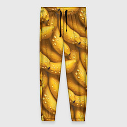 Женские брюки Сочная текстура из бананов
