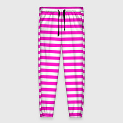 Женские брюки Ярко-розовые полосы