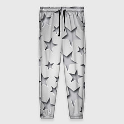 Брюки женские Grey stars, цвет: 3D-принт