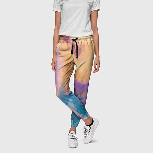 Женские брюки Abstract fantasy / 3D-принт – фото 3