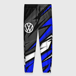Женские брюки Volkswagen - Синяя абстракция