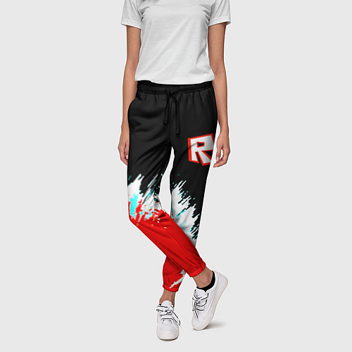 Женские брюки Roblox краски текстура / 3D-принт – фото 3