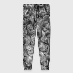 Брюки женские Кудрявая шерсть баранов, цвет: 3D-принт