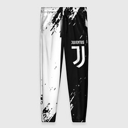 Женские брюки Juventus краски чёрнобелые