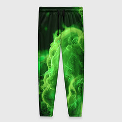 Женские брюки Зелёный густой дым - inferno green