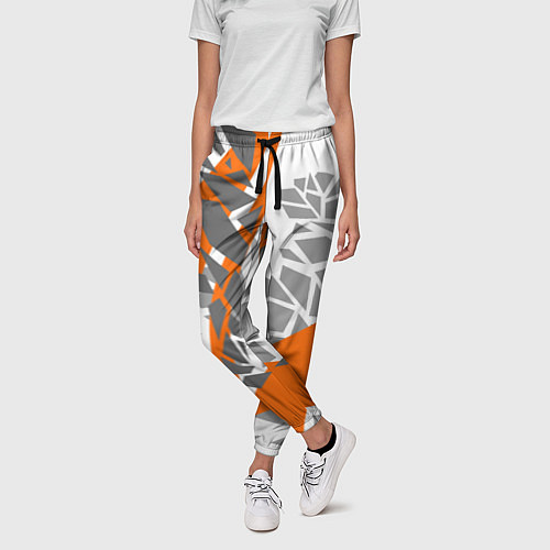 Женские брюки Racing texture / 3D-принт – фото 3