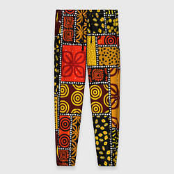 Женские брюки Разноцветный орнамент