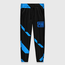Женские брюки PUBG blue geometry