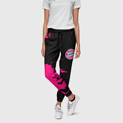 Женские брюки Бавария Мюнхен краски / 3D-принт – фото 3