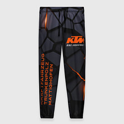 Брюки женские KTM - плиты с эффектом свечения, цвет: 3D-принт