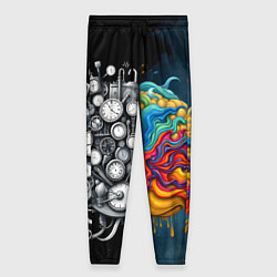 Женские брюки Креативный мозг