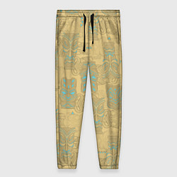Брюки женские Маски Тики, цвет: 3D-принт