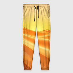 Брюки женские Золотые пески, цвет: 3D-принт