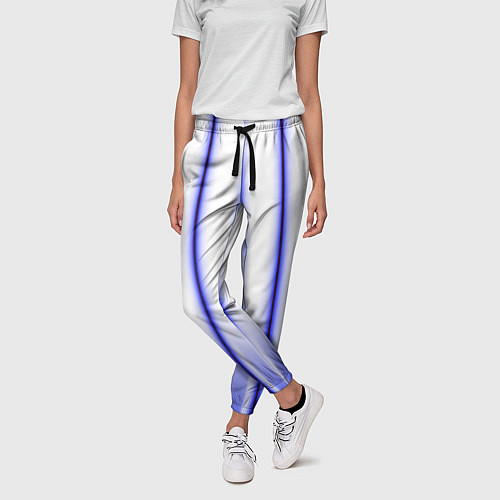 Женские брюки Striped suit / 3D-принт – фото 3