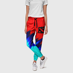 Брюки женские Dota краски, цвет: 3D-принт — фото 2