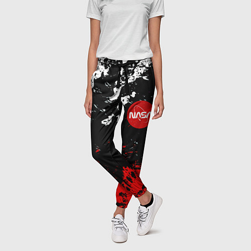 Женские брюки Nasa краски / 3D-принт – фото 3