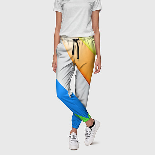 Женские брюки Striped / 3D-принт – фото 3