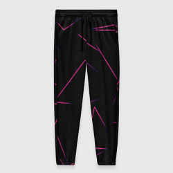 Брюки женские Color pink line, цвет: 3D-принт