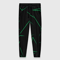 Брюки женские Color light green line, цвет: 3D-принт