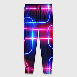 Брюки женские Цветные светящиеся неоны, цвет: 3D-принт