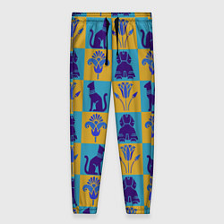 Брюки женские Символы Египта, цвет: 3D-принт