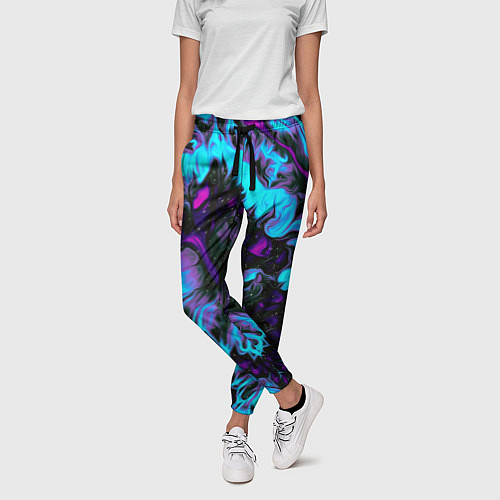 Женские брюки Пламя / 3D-принт – фото 3