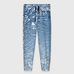 Брюки женские Налипший снег, цвет: 3D-принт