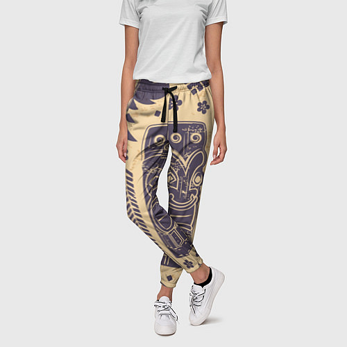 Женские брюки Африка / 3D-принт – фото 3