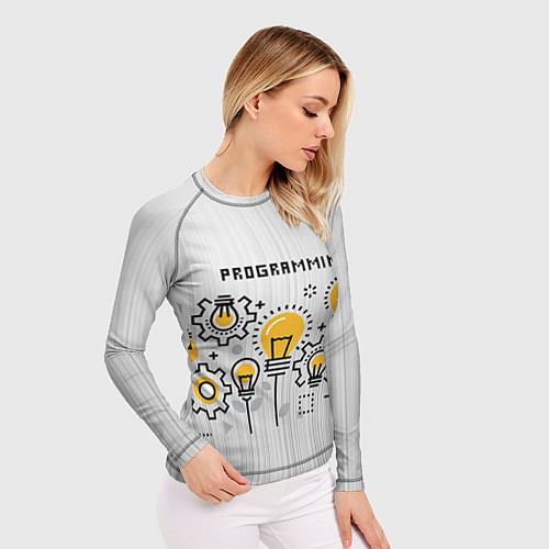 Женский рашгард Программирование 1 / 3D-принт – фото 3
