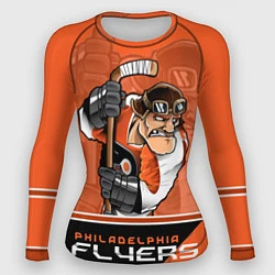 Рашгард женский Philadelphia Flyers, цвет: 3D-принт