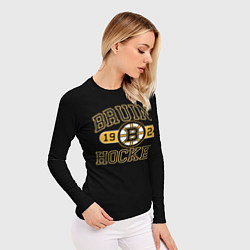 Рашгард женский Boston Bruins: Est.1924, цвет: 3D-принт — фото 2