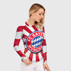 Рашгард женский FC Bayern, цвет: 3D-принт — фото 2