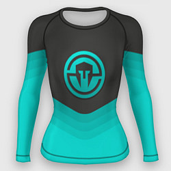 Рашгард женский Immortals Uniform, цвет: 3D-принт