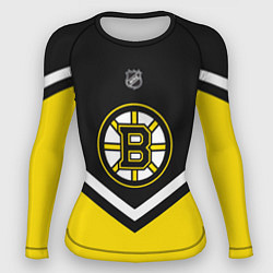 Рашгард женский NHL: Boston Bruins, цвет: 3D-принт