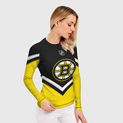 Рашгард женский NHL: Boston Bruins, цвет: 3D-принт — фото 2