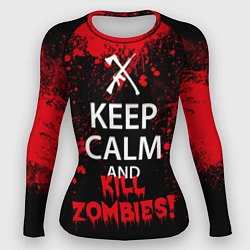 Женский рашгард Keep Calm & Kill Zombies