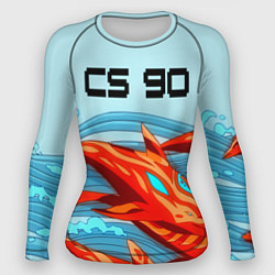 Рашгард женский CS GO: AR Style, цвет: 3D-принт