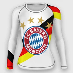 Рашгард женский FC Bayern: Germany, цвет: 3D-принт