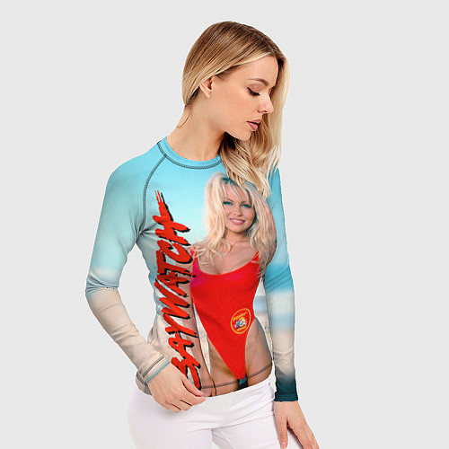 Женский рашгард Baywatch: Pamela Anderson / 3D-принт – фото 3