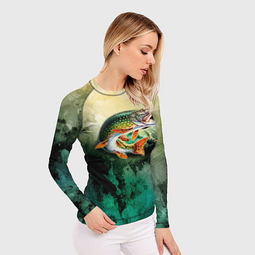 Женский рашгард Удача / 3D-принт – фото 3