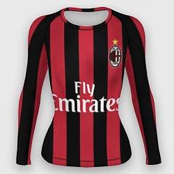 Рашгард женский Milan FC: Form 2018, цвет: 3D-принт