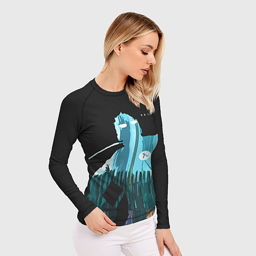 Женский рашгард Half-Life City / 3D-принт – фото 3