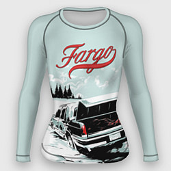 Рашгард женский Fargo Car, цвет: 3D-принт