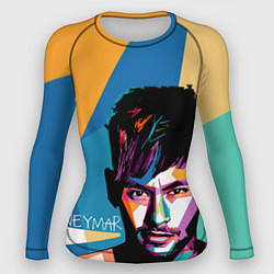 Женский рашгард Neymar Polygons