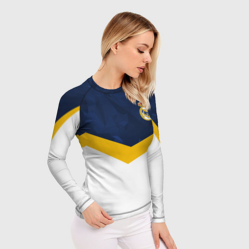 Женский рашгард Real Madrid FC: Sport / 3D-принт – фото 3