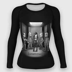 Рашгард женский Evanescence Band, цвет: 3D-принт