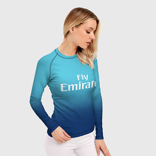 Женский рашгард Arsenal FC: Blue Away 17/18 / 3D-принт – фото 3