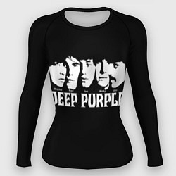 Рашгард женский Deep Purple, цвет: 3D-принт