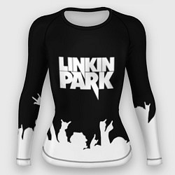 Рашгард женский Linkin Park: Black Rock, цвет: 3D-принт