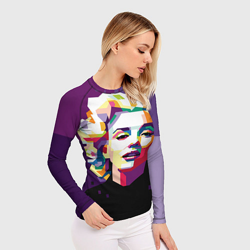 Женский рашгард Marilyn Monroe / 3D-принт – фото 3